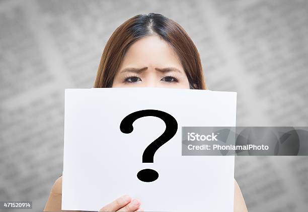 Facing Problem Stock Photo - Download Image Now - 2015, Adult, Asking