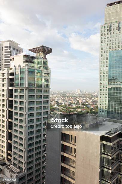 Foto de Manila Makati City e mais fotos de stock de Arranha-céu - Arranha-céu, Cidade, Edifício Comercial
