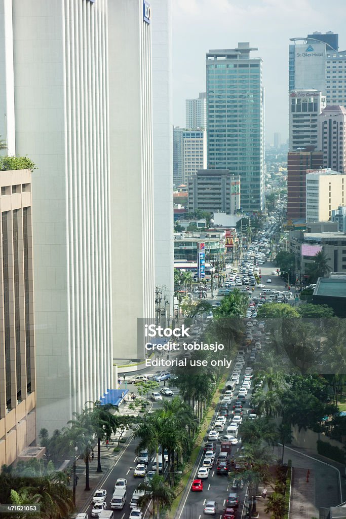 Makati City à Manille - Photo de Asie libre de droits