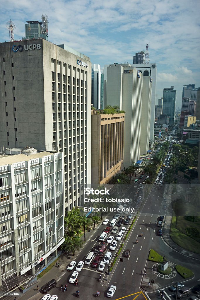 Makati City, Manila - Foto stock royalty-free di Ambientazione esterna