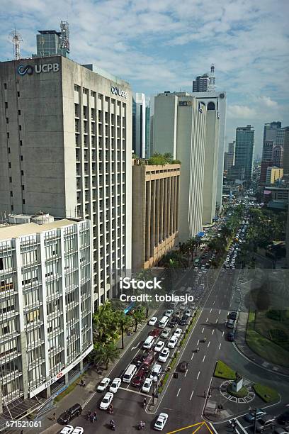 Foto de Manila Makati City e mais fotos de stock de Arranha-céu - Arranha-céu, Avenida, Carro