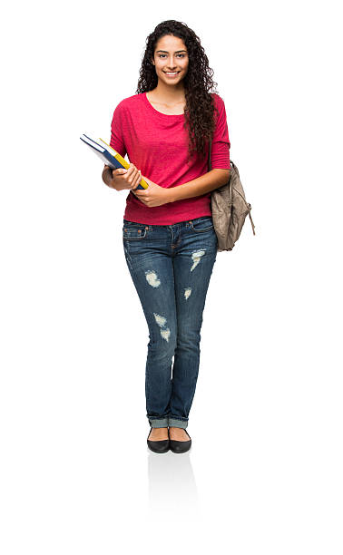 istock Portrait of female college student 471521392