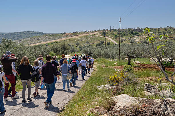 抗議のパレスチナ - israeli military marking territory alternative lifestyle hopelessness ストックフォトと画像