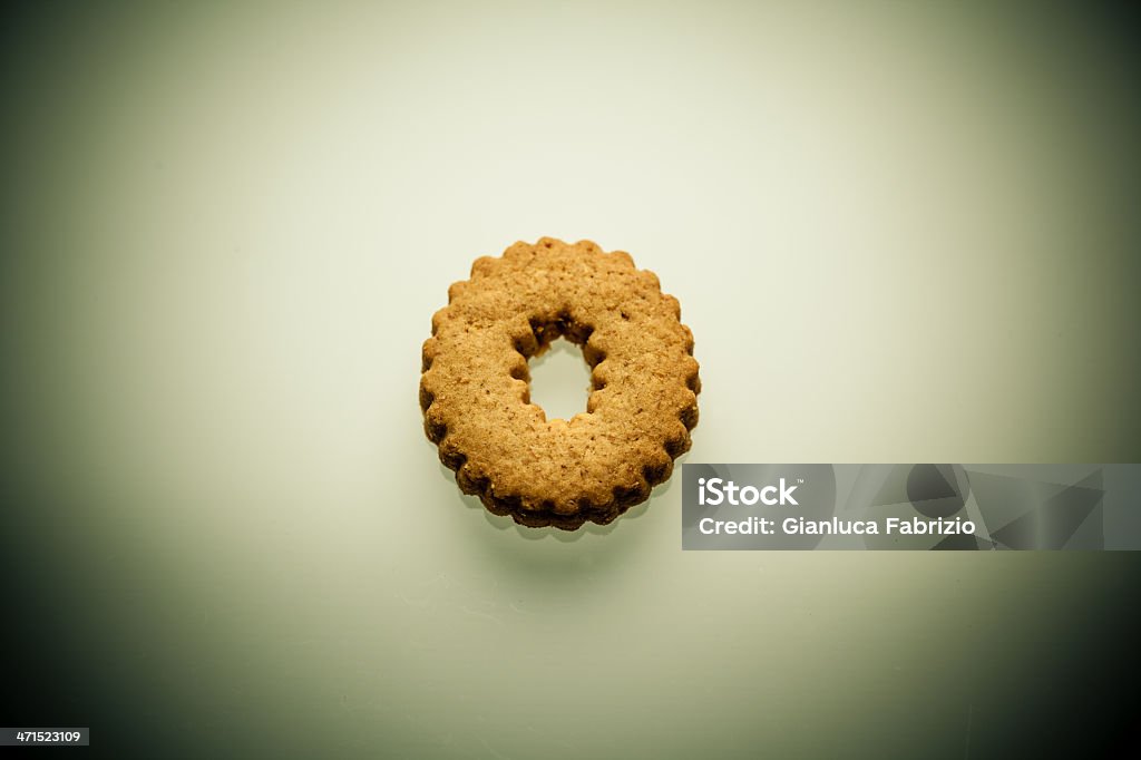 Biscotto di pasta frolla Lettera O - Foto stock royalty-free di Alfabeto
