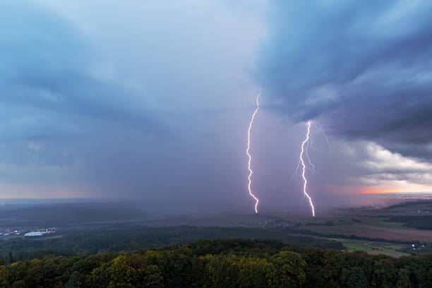 istock Rural Countryside Autumn Storm Scenery 471524428