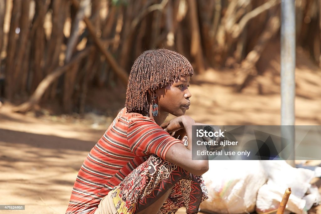 Mulher africana - Royalty-free Adulto Foto de stock