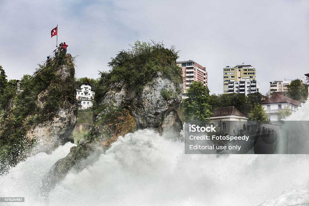 Chutes du Rhin - Photo de Asperger libre de droits