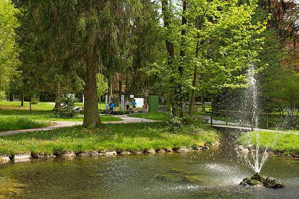 spa garden en mala woerishofen - freistaat fotografías e imágenes de stock