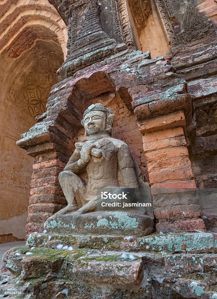 Templo Htilominlo Bagan - Foto de stock de Arqueologia royalty-free