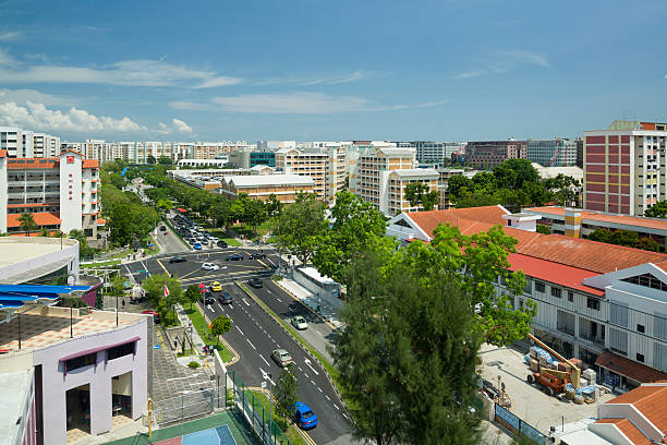 tampines ciudad nueva - tampines fotografías e imágenes de stock