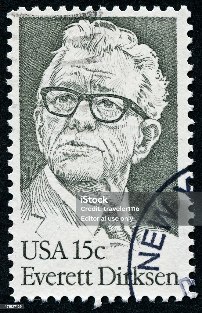 Everett Dirksen de la firma - Foto de stock de Adulto libre de derechos