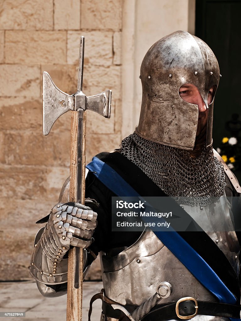 Cavaliere medievale - Foto stock royalty-free di Armatura