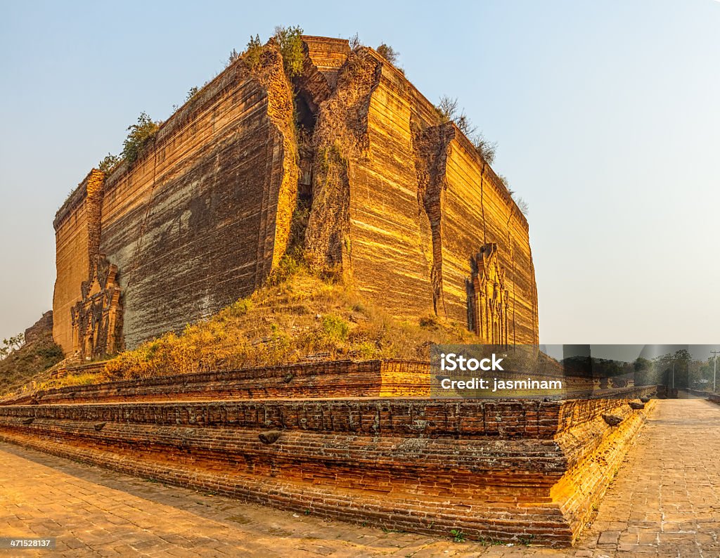 Mandalay-Mingun - Foto de stock de Arqueologia royalty-free