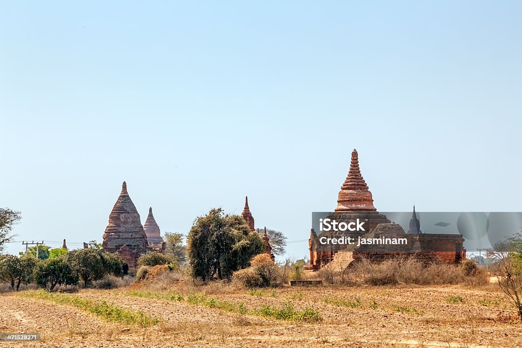 panorama di Bagan - Foto stock royalty-free di Agricoltura