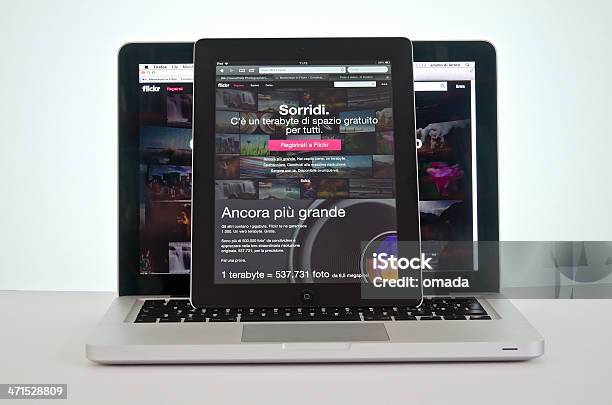 Nuovo Sito Web Di Flickr - Fotografie stock e altre immagini di Flickr - Flickr, Pagina web, Ambientazione interna