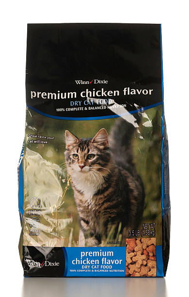 winn-dixie premium frango flavor seco comida de gato saco - winn dixie imagens e fotografias de stock