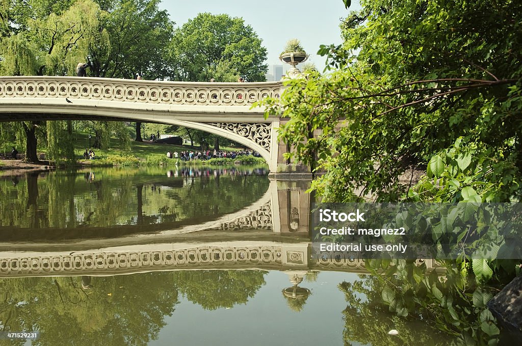 Bow Bridge à Central Park - Photo de Activité de loisirs libre de droits