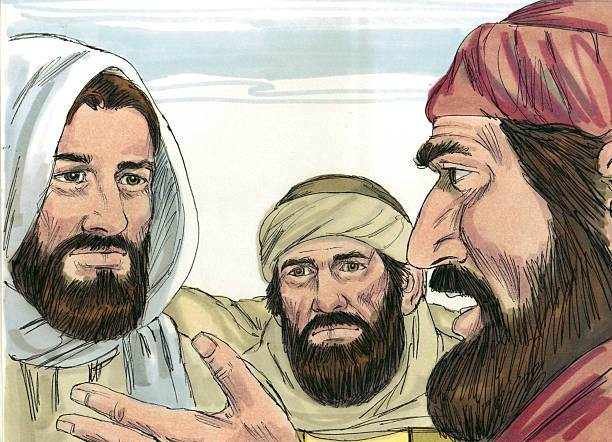 istock Jesus with Followers 471529373