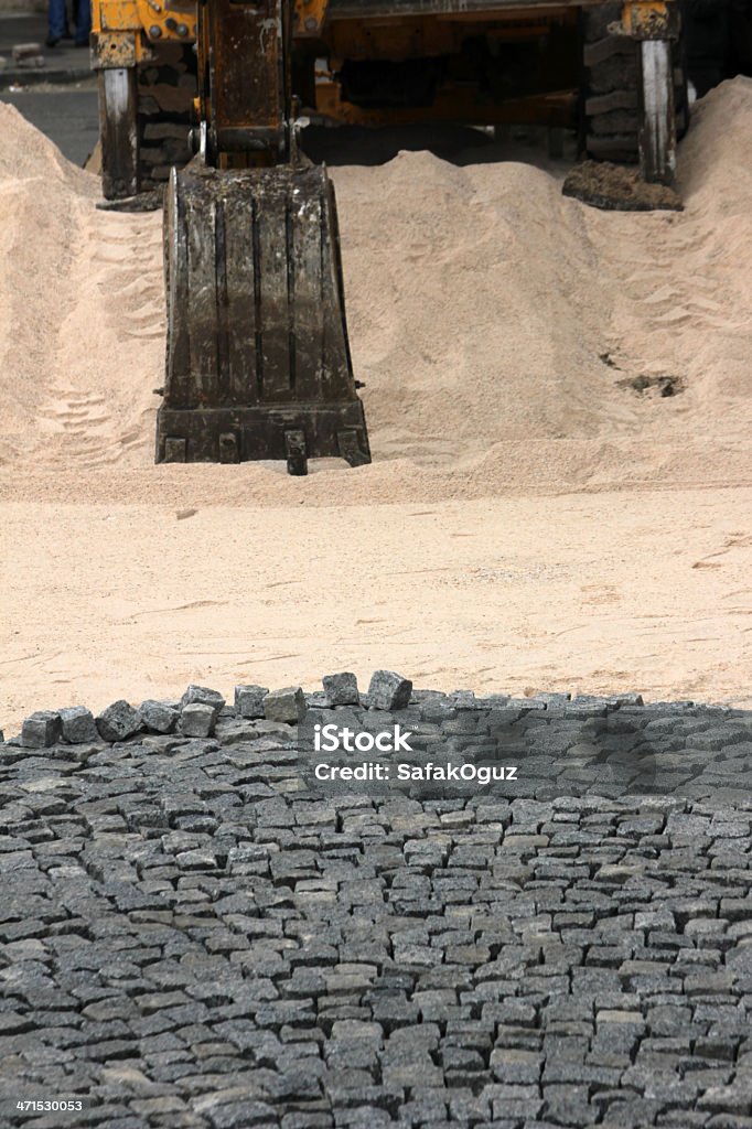 Pedra de Calçamento - Foto de stock de Areia royalty-free