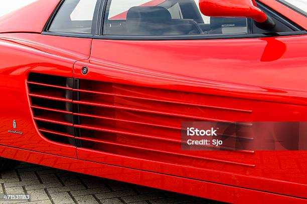 Foto de Ferrari 512 Tr Detalhe e mais fotos de stock de 1980-1989 - 1980-1989, Assen, Carro