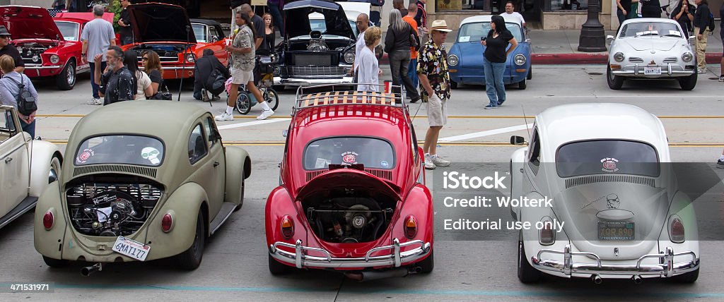 Pasadena policía anual clásico Car Show - Foto de stock de Acontecimiento anual libre de derechos