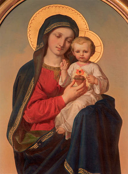 istock Vienna - Madonna paint Sacre Coeur church 471532024