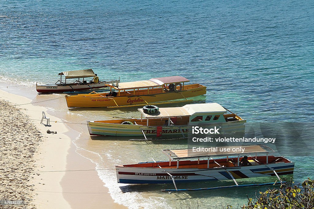 Passagers des bateaux aux Philippines - Photo de Activité de loisirs libre de droits