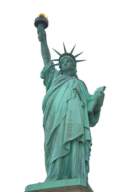 istock Statue of Liberty isolated 471532249