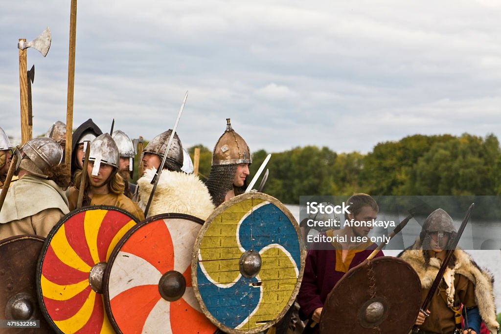 Vikings de batalla - Foto de stock de Accesorio de cabeza libre de derechos