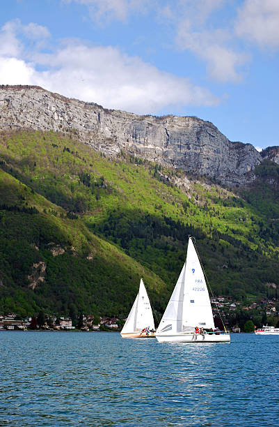 Lake Annecy, France 7 stock photo