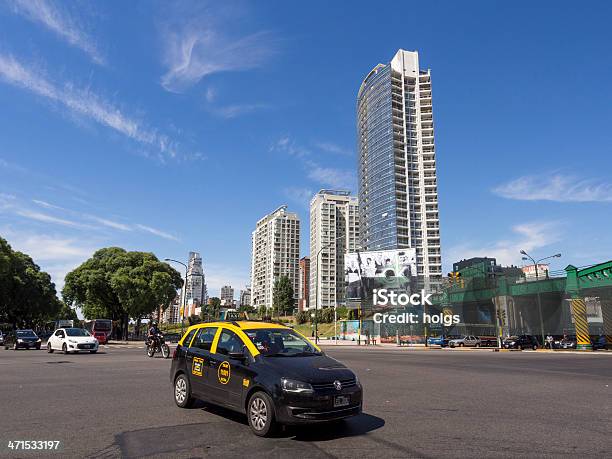 Supera Tre Domini Di Isolati Taxi Nel Quartiere Palermo Buenos Aires Argentina - Fotografie stock e altre immagini di Ambientazione esterna