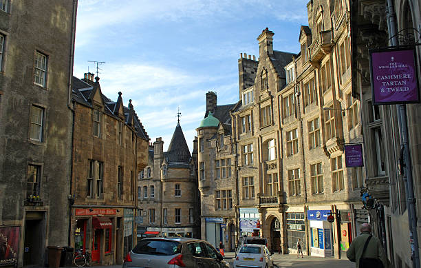 Edinburgh, Scotland Old Town 2 stock photo