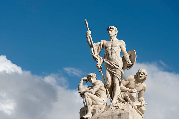 istock Rome unknow soldier roman statue 471534778
