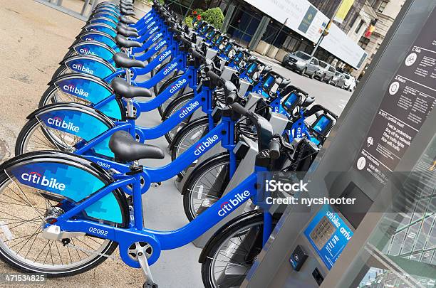 Foto de Citi Bicicleta Estação e mais fotos de stock de Bicicleta - Bicicleta, Cartão de crédito, Citigroup