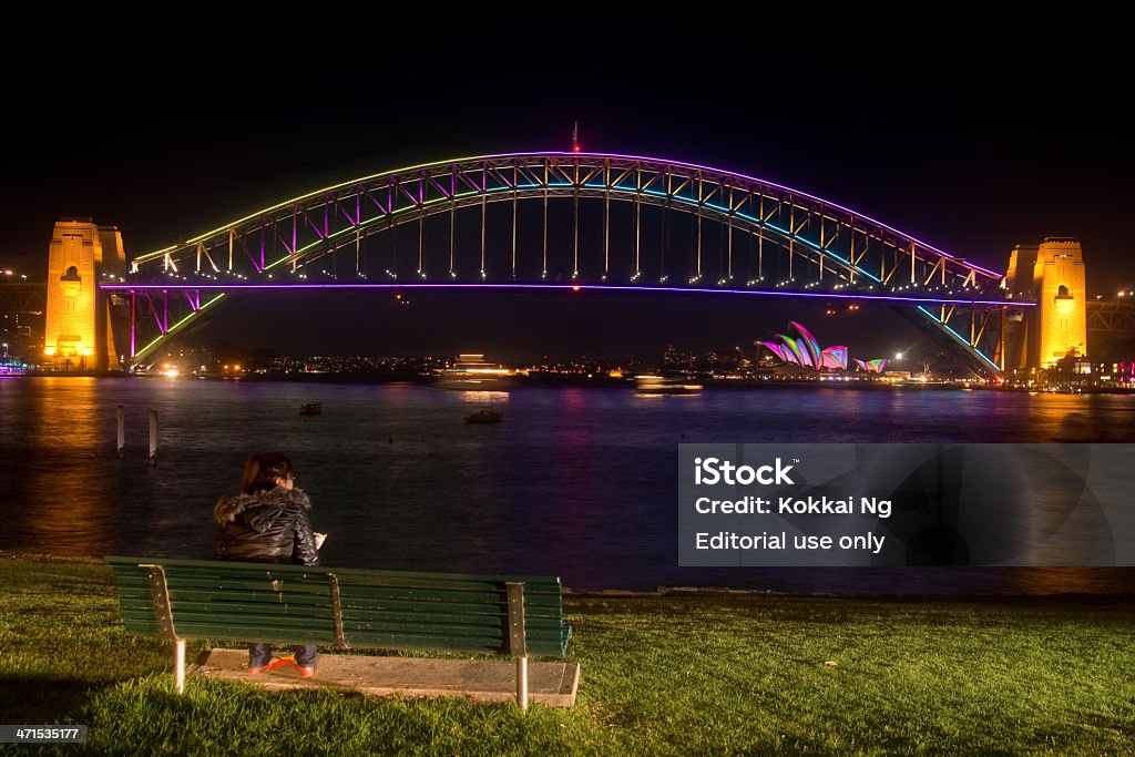 Vivo-Ponte do Porto de Sydney - Royalty-free Adulto Foto de stock