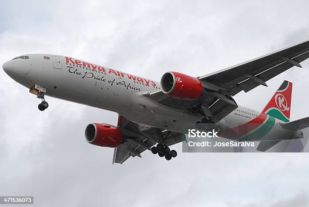 Kenya Airways Stock Photo - Download Image Now - Kenya, Respiratory Tract, Heathrow Airport