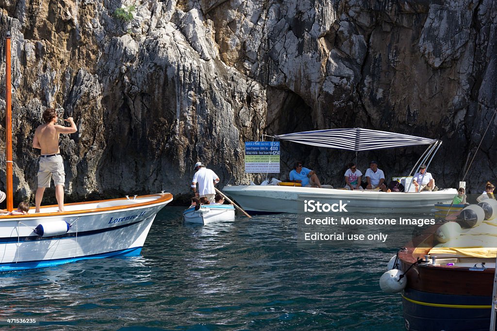 Gruta Azul em Capri, Itália - Foto de stock de 20 Anos royalty-free