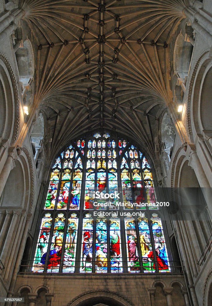 Norwich Catherdral 1 - Foto de stock de Alrededor del siglo XI libre de derechos