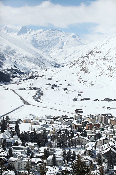 istock Village in a valley 471537935