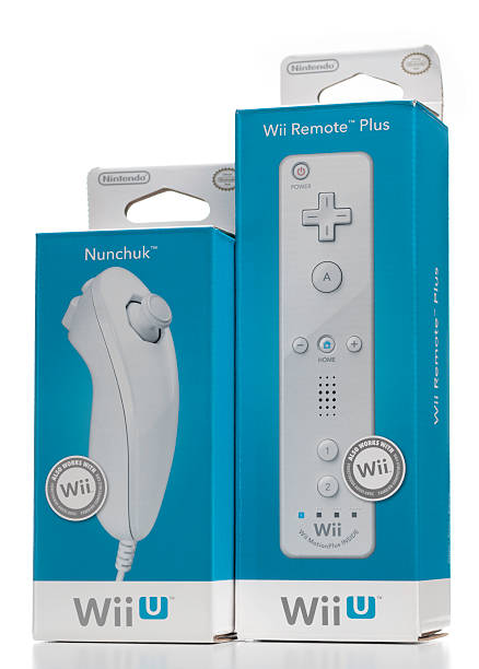 zuur Silicium Opgetild Nintendo Nunchuk And Wii Remote Plus Boxes Stock Photo - Download Image Now  - Arts Culture and Entertainment, Box - Container, Business - iStock