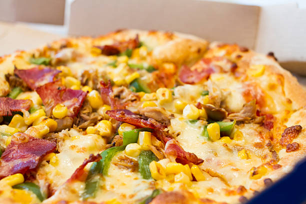 istock Pizza with Bacon and Tuna 471539747