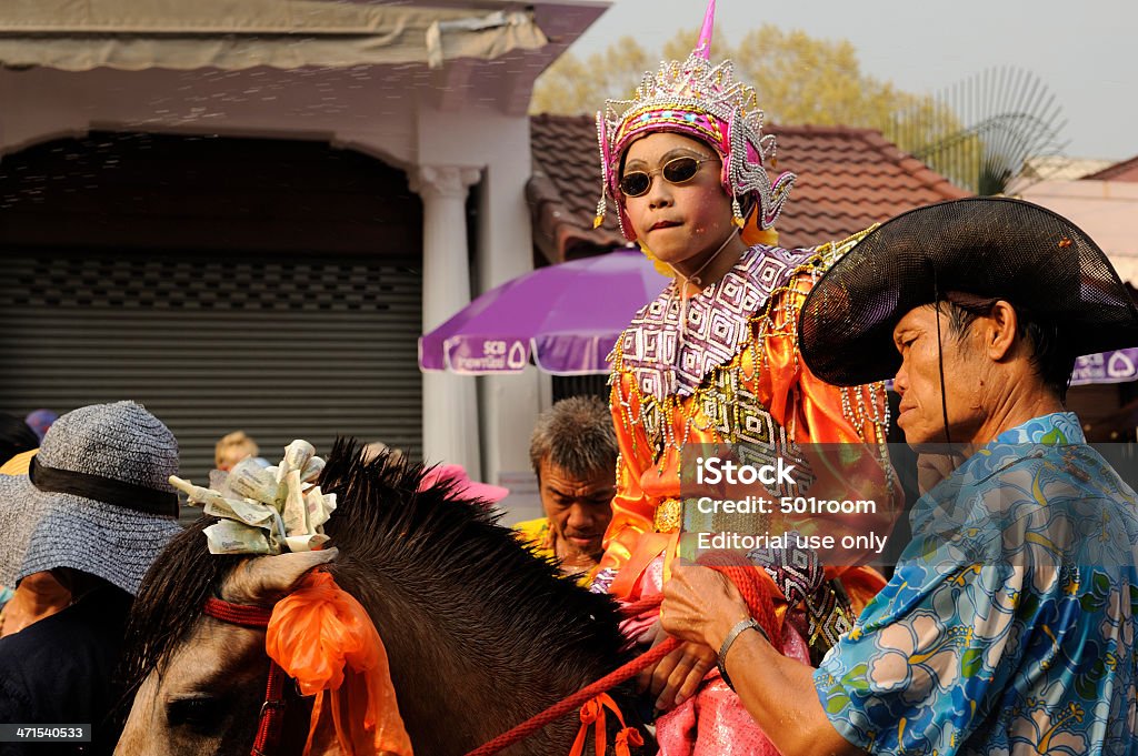 Chiang Mai Songkran Święto 2013 r. - Zbiór zdjęć royalty-free (Antyczny)