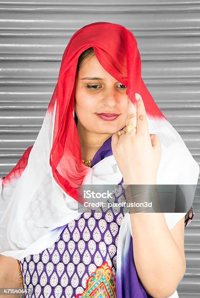 Newly Married Young Women In Traditional Indian Dress Stock Photo - Download Image Now