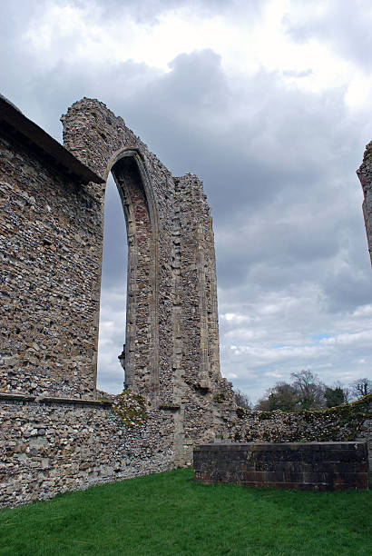 Leiston Abbey stock photo