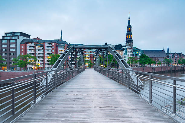 Customs canal in Hamburg