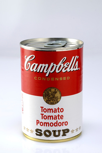 Milan, Italy - Maggio 30, 2013: Can of Soup \