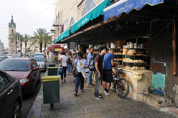 Old Jaffa Food stock photo