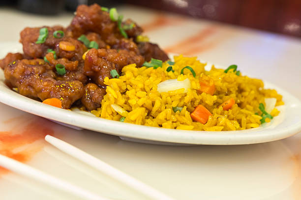 一般 tso のチキン - chicken general tso food ストックフォトと画像