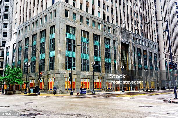 Caposquadra State National Bank Building Chicago - Fotografie stock e altre immagini di Chicago - Illinois - Chicago - Illinois, Grande magazzino, 1930-1939