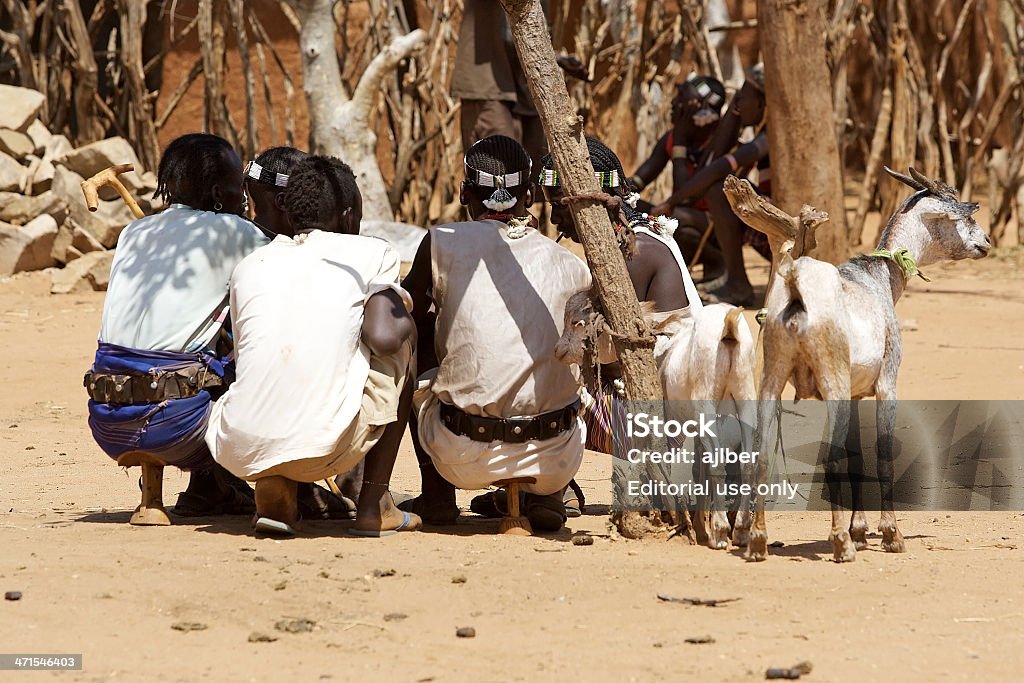 Los hombres africanos en el mercado - Foto de stock de Adulto libre de derechos